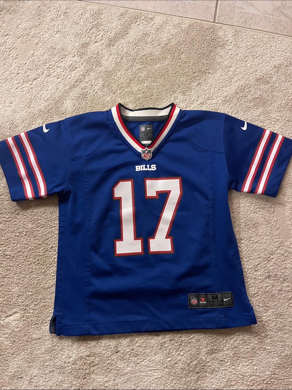 Nike Kids Royal Blue Buffalo Bills #17 Football Jersey